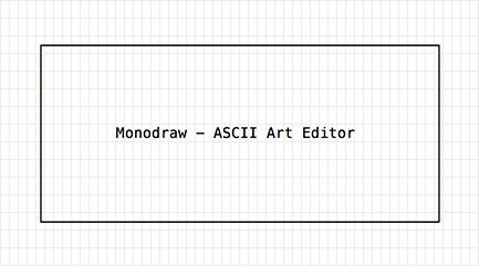 easy scalable ascii art shapes